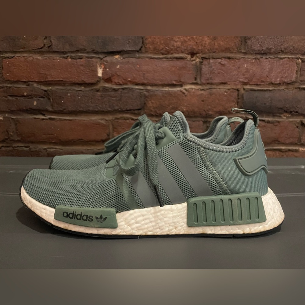 Adidas NMD R1 in Trace Green - Men’s 9.5 - Worn Twice